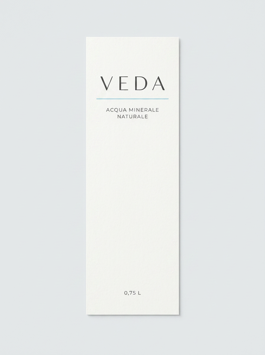 Etichetta VEDA definitiva, frontale